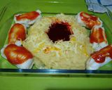 Foto del paso 5 de la receta Merluza con crema de patatas y aceite de ñora con thermomix
