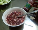 Hình bước làm 3 của món Bún Đậu Mắm Tôm Đơn Giản