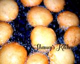 A picture of step 5 of Akara kosai.