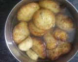 A picture of step 2 of Dahi Vada.