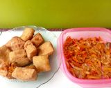 Foto langkah ke 4 dari resep Tahu Mercon isi Jamur.