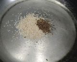 A picture of step 2 of Veg Kolhapuri.