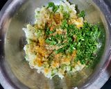 A picture of step 3 of Leftover Rice Tikkis ❤️.