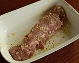 A picture of step 1 of Pork fillet medallions.