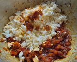 A picture of step 3 of Egg Kheema.