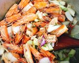 Hình bước làm 1 của món Mỳ Ý Cua Sốt Tôm