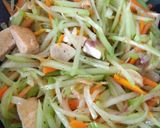 Foto langkah ke 5 dari resep Oseng Labu Siam Wortel Tahu.