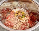 A picture of step 3 of Red Carrot Lassi.