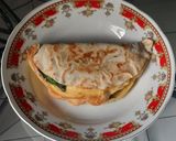 Foto langkah ke 4 dari resep Spinach Quesadilla.