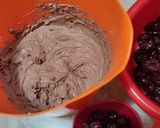 Meggyes lúdlábtorta🍒 recept fázis 4 fotója