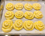 Foto del paso 7 de la receta: Caracolas Brioche con crema, “sin gluten”