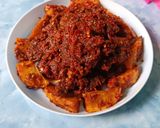 Foto langkah ke 7 dari resep Dendeng Balado Kentang.