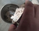 A picture of step 1 of Instant Medu Vada.