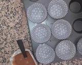 Foto del paso 5 de la receta: Magdalenas de chocolate y vainillas con arándanos 🫐🍫🧁