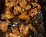 A picture of step 3 of Sticky Chicken Wings.