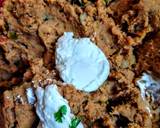 Curd filled Kabaab (Shikam puri) recipe step 2 photo