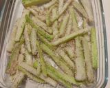 Une image de l'étape 1 de Frite de courgettes.