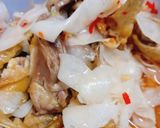 Hình bước làm 3 của món Gỏi gà củ cải trắng