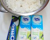 Foto langkah ke 1 dari resep Nasi oreo || oreo rice coconut delight || praktis.