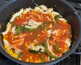 A picture of step 3 of Light and Nutritious Aztec Casserole (Healthy Substitutes).