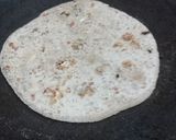 A picture of step 4 of Dry fruits Paratha.