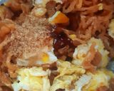 รูปขั้นตอนการทำที่ 2 ของ "ไชโป๊วหวานผัดไข่" Stir Fried Sweet Preserved Radish with Egg