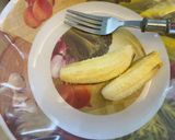 Foto langkah ke 2 dari resep Banana French Toast / Roti Panggang Pisang Susu, Sarapan Simpel.