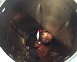 Une image de l'étape 1 de Fondant aux prunes et amandes.