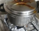 A picture of step 3 of Punjabi Rajma.