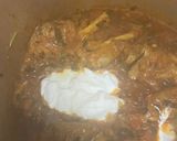 A picture of step 7 of Mutton leg shanks biriyani.