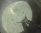 A picture of step 5 of Peanuts Stuffed Banana Appe in Spinach Sabudana Pudding.