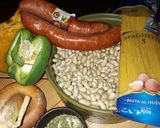Foto del paso 1 de la receta: Porotos con riendas