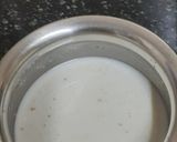 A picture of step 1 of Bhaidku in buttermilk (sesame).