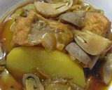 Foto langkah ke 5 dari resep (1.40) Semur Tahu Jamur Kentang Simple.