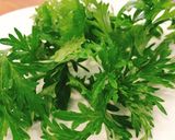 Hình bước làm 2 của món Chả đậu hũ ngải cứu