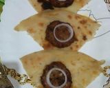 A picture of step 5 of Shahi Malai Kebab👑 with milky paratha😍.