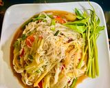 รูปขั้นตอนการทำที่ 1 ของ ตำชั่วขนมจีนปลาร้า By.ครัวลุงเอ