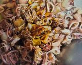 Foto langkah ke 5 dari resep Cumi Asin Lombok Ijo.