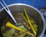Foto langkah ke 2 dari resep Rawon labu siam.