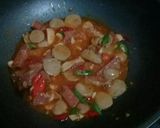 Foto langkah ke 5 dari resep Asam Manis Baso Rolade.
