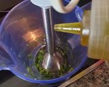 Foto del paso 2 de la receta Papas negras con mojo verde de cilantro