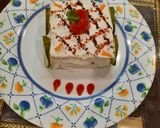 A picture of step 3 of Sandwich cake recipe.