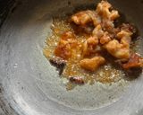 A picture of step 4 of Coconut Rice with Jaggery.