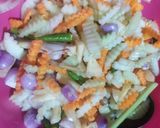 Foto langkah ke 3 dari resep Acar Mentah Timun, Wortel dan Nanas.