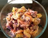 A picture of step 4 of My New Potato tasty Salad.😎.