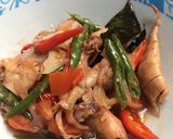 Foto langkah ke 4 dari resep Tumis Pedas Cumi Asin.