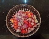 A picture of step 3 of Tomato Carrot Salad.
