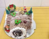 Hình bước làm 10 của món Buche de Noel