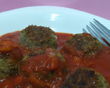 Foto del paso 7 de la receta: Albóndigas de Lentejas en Salsa Tandoori