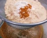 A picture of step 3 of Wheatflour Banana Jaggery Cake.